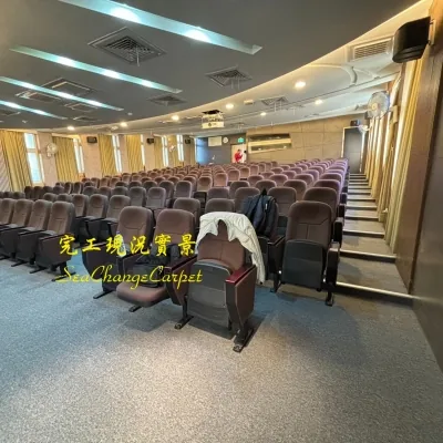 企業辦公室方塊地毯施工