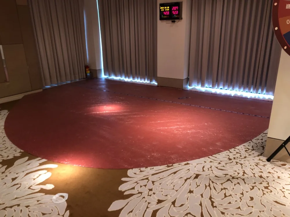 婚宴會場．主舞台地毯